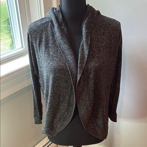 Abercrombie Kids Girls Gray Hooded Sweater